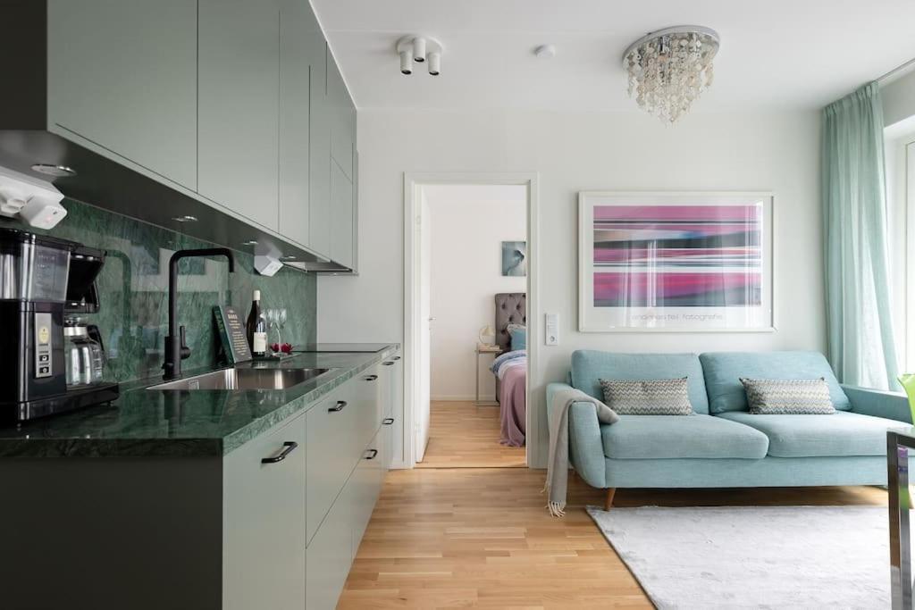 Modern Elegance I Hagastaden Lejlighed Stockholm Eksteriør billede