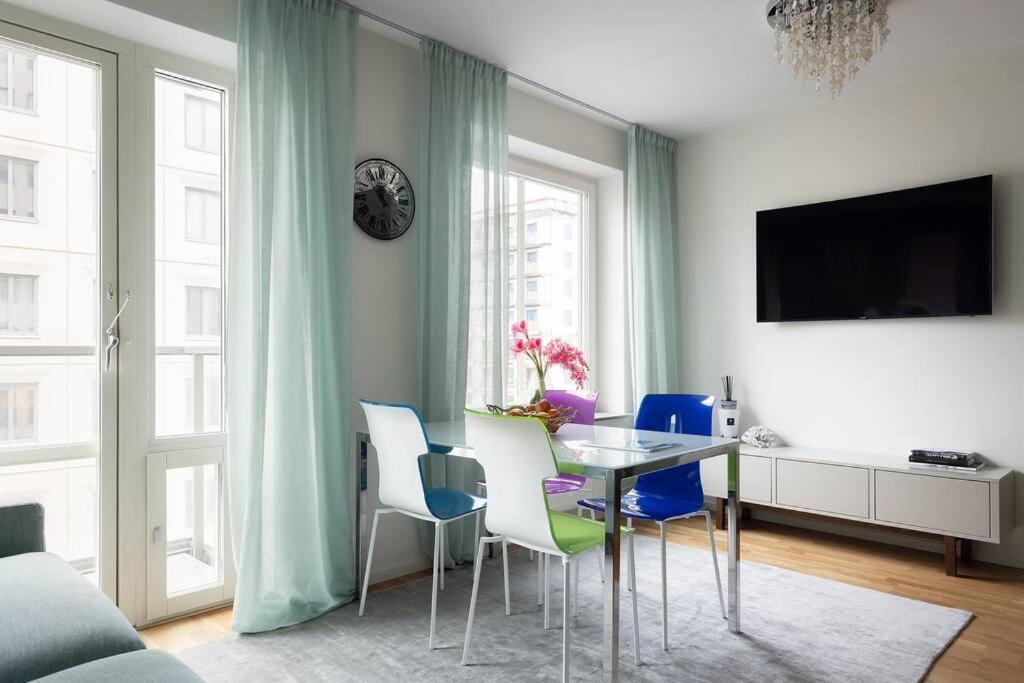 Modern Elegance I Hagastaden Lejlighed Stockholm Eksteriør billede