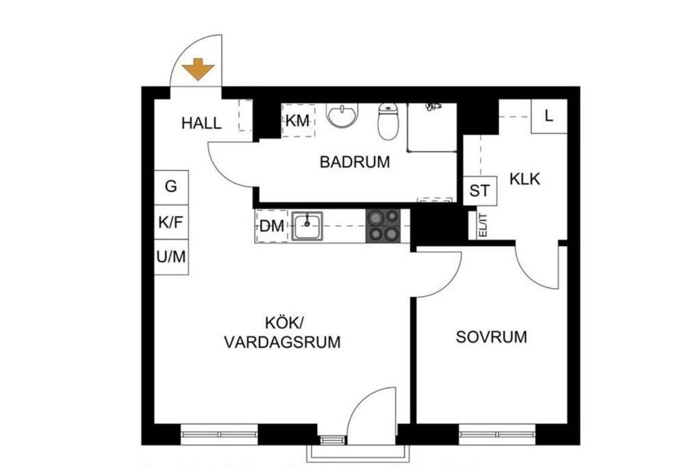 Modern Elegance I Hagastaden Lejlighed Stockholm Eksteriør billede