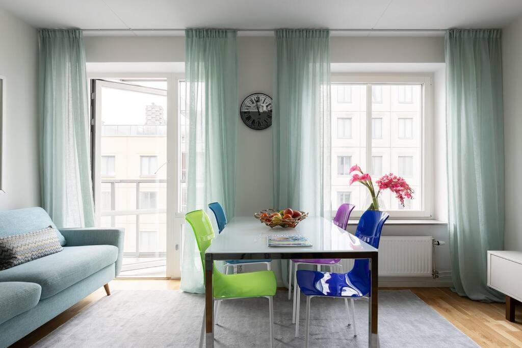 Modern Elegance I Hagastaden Lejlighed Stockholm Eksteriør billede
