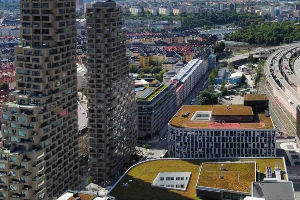 Modern Elegance I Hagastaden Lejlighed Stockholm Eksteriør billede