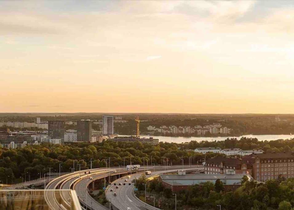 Modern Elegance I Hagastaden Lejlighed Stockholm Eksteriør billede