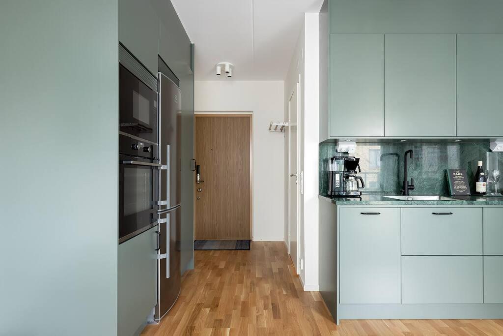 Modern Elegance I Hagastaden Lejlighed Stockholm Eksteriør billede